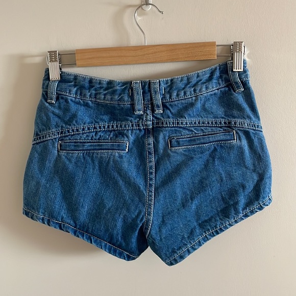 Free People Sweet Surrender Denim Shorts Size 24 - Picture 7 of 9